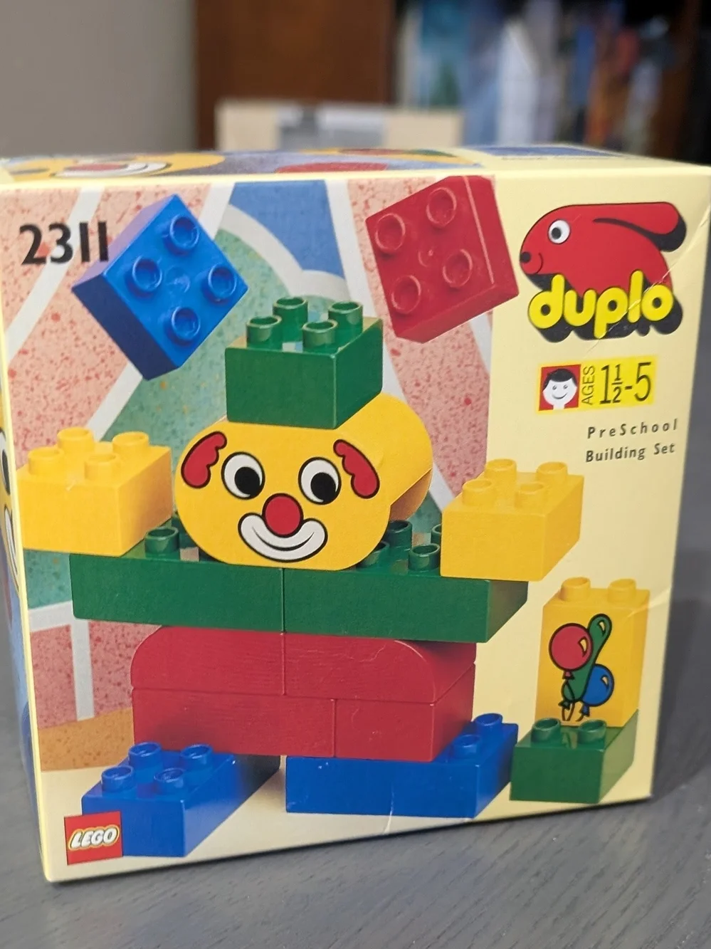 NIB Vintage 2311 Clown Lego Duplo
